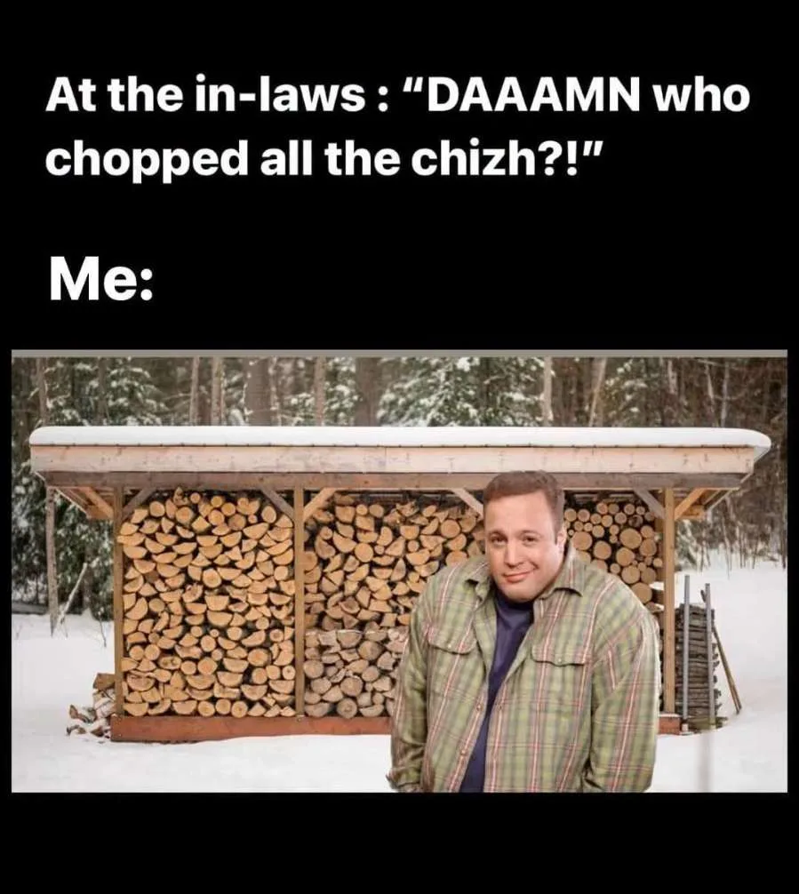 Who chopped all the chizh?